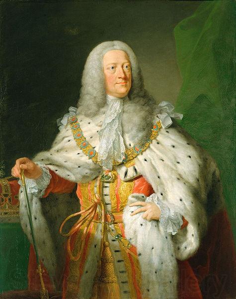 John Shackleton Portrait of George II of Great Britain Germany oil painting art